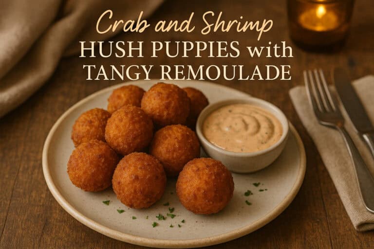 How to Make Crab and Shrimp Hush Puppies with Tangy Remoulade | Rachael Ray
