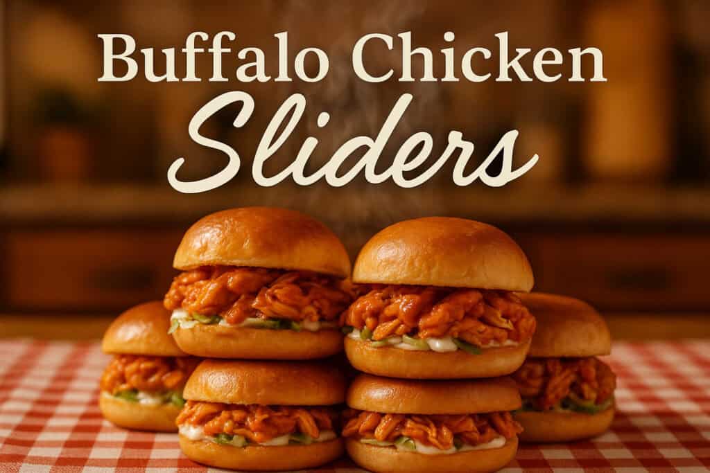 Blast From The Past: Buffalo Chicken Sliders Recipe