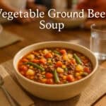 QUICK Vegetable Ground Beef Soup Recipe + Tomato Paste Hack!