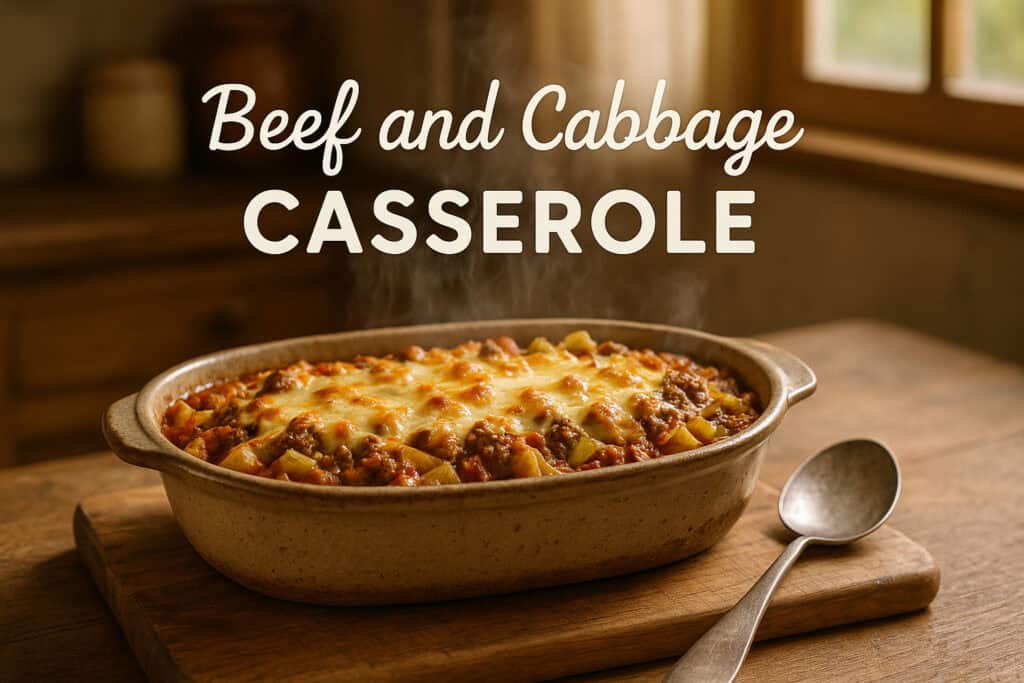 Beef and Cabbage Casserole Recipe