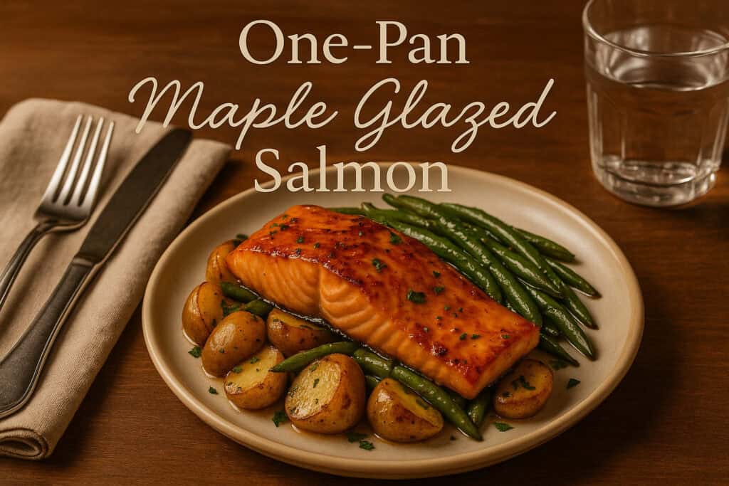 One-Pan Maple Glazed Salmon that’s Better than Restaurant Quality