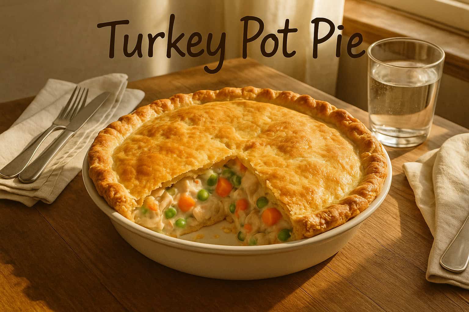 Classic Turkey Pot Pie | Perfect Leftover Recipe 2