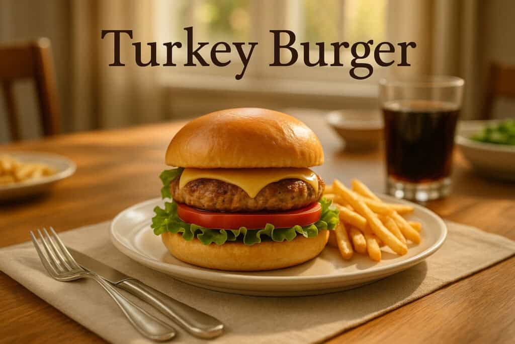 Juicy Turkey Burger Recipe