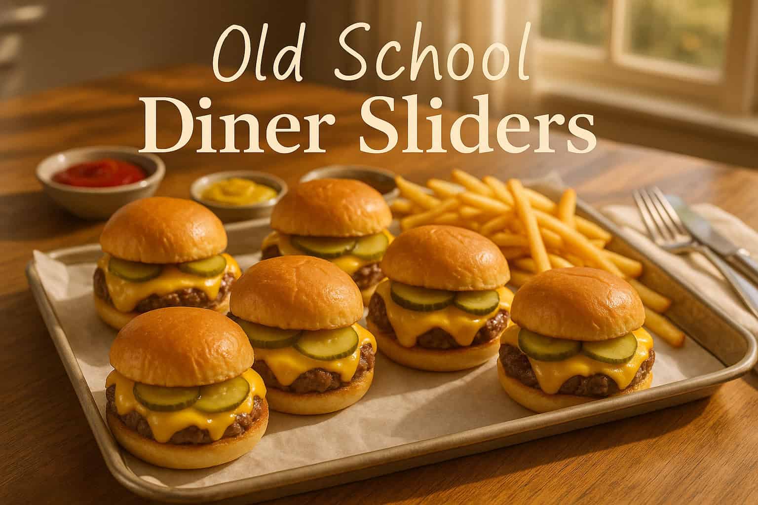 Old School Diner Sliders Recipe 4