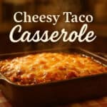 Easy Cheesy Taco Casserole Recipe | Tex Mex Ground Beef Casserole