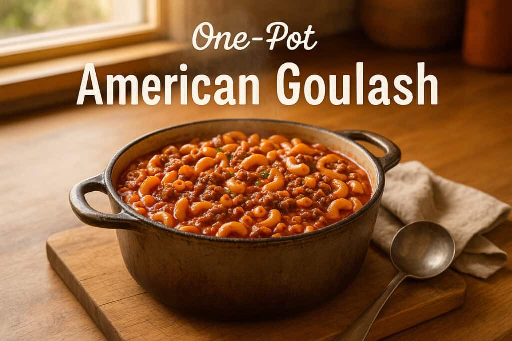 Easy One-Pot American Goulash – Ultimate Comfort Food