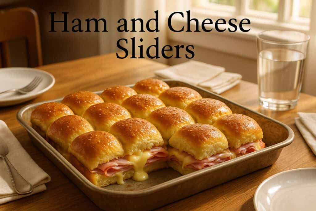 Nikki’s Super Bowl Recipe: Ham and Cheese Slider