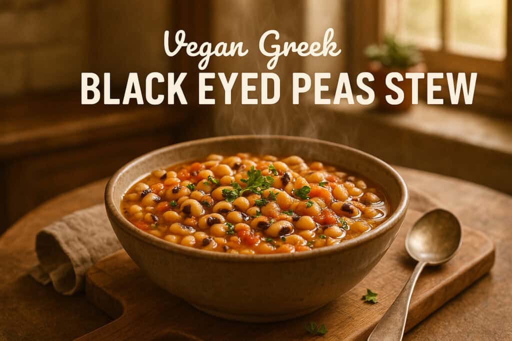 Greek Black Eyed Peas Recipe Vegan | The Mediterranean Dish
