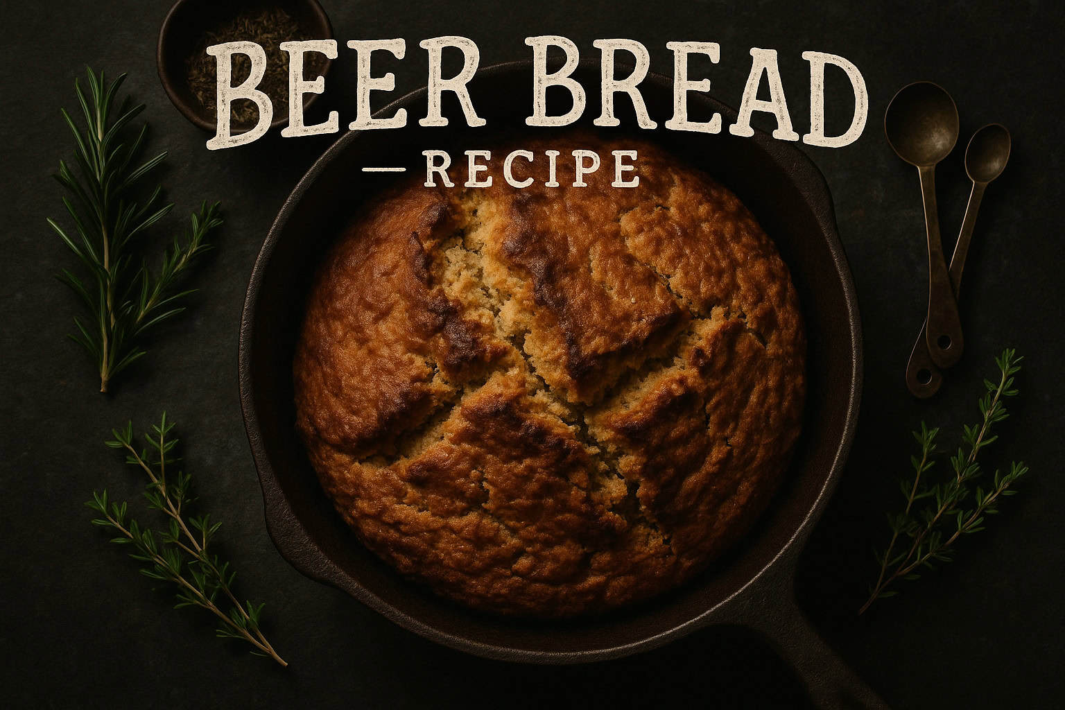 Easy Beer Bread Recipe 2