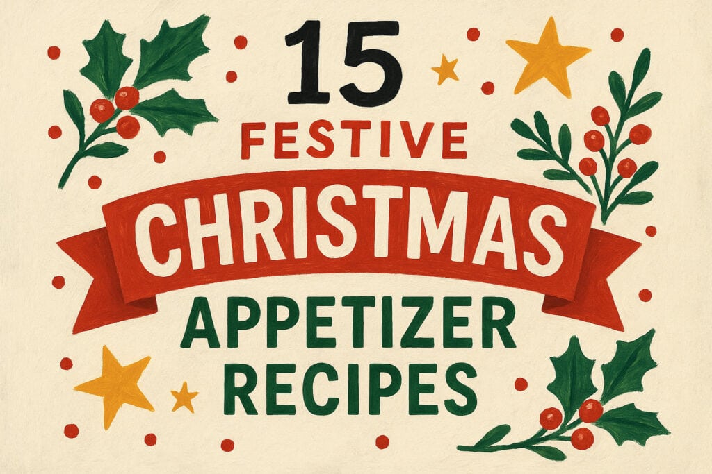 15 Festive Christmas Appetizer Recipes for Busy Moms