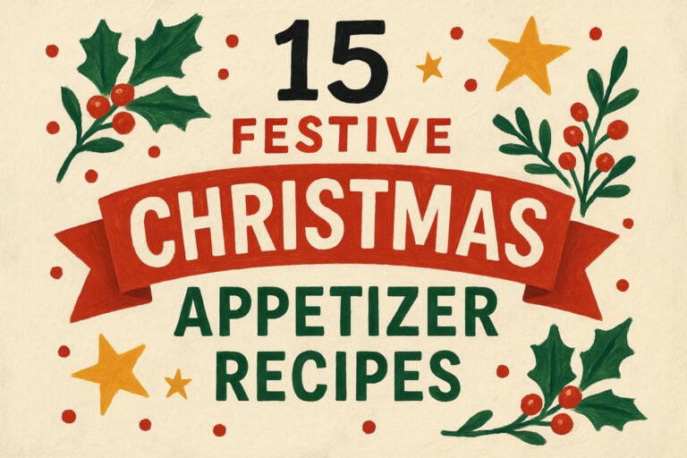 15 Festive Christmas Appetizer Recipes for Busy Moms