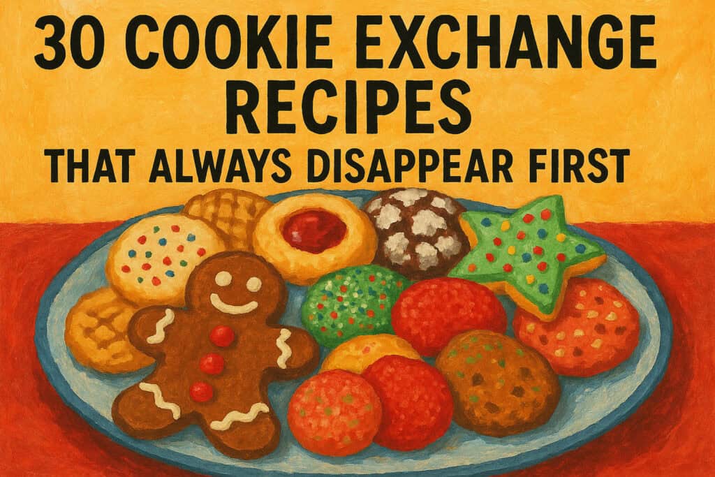 30 Cookie Exchange Recipes That Always Disappear First