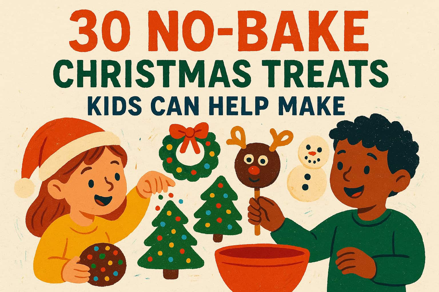 30 No-Bake Christmas Treats Kids Can Help Make 8