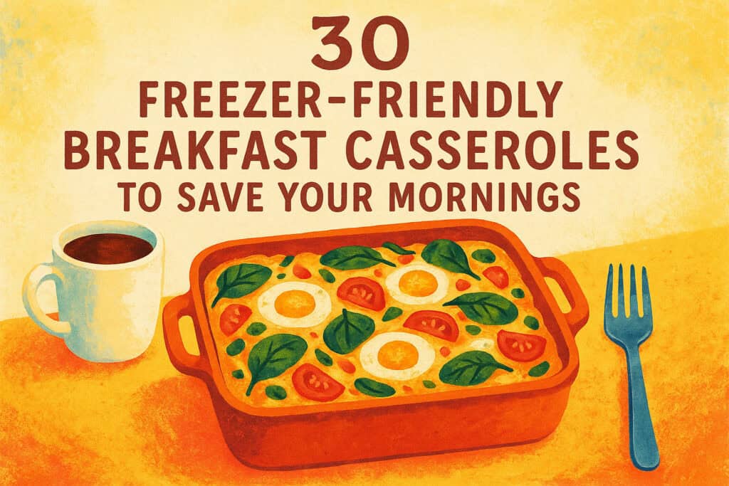 30 Freezer-Friendly Breakfast Casseroles to Save Your Mornings