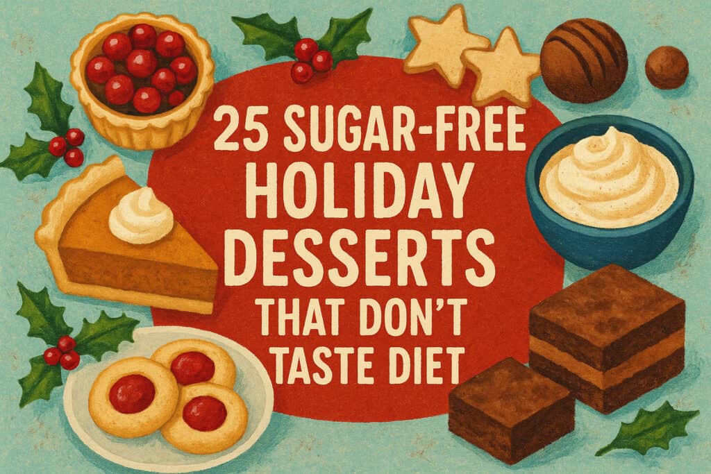 25 Sugar-Free Holiday Desserts That Don’t Taste Diet