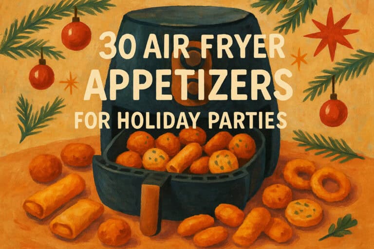30 Air Fryer Appetizers for Holiday Parties