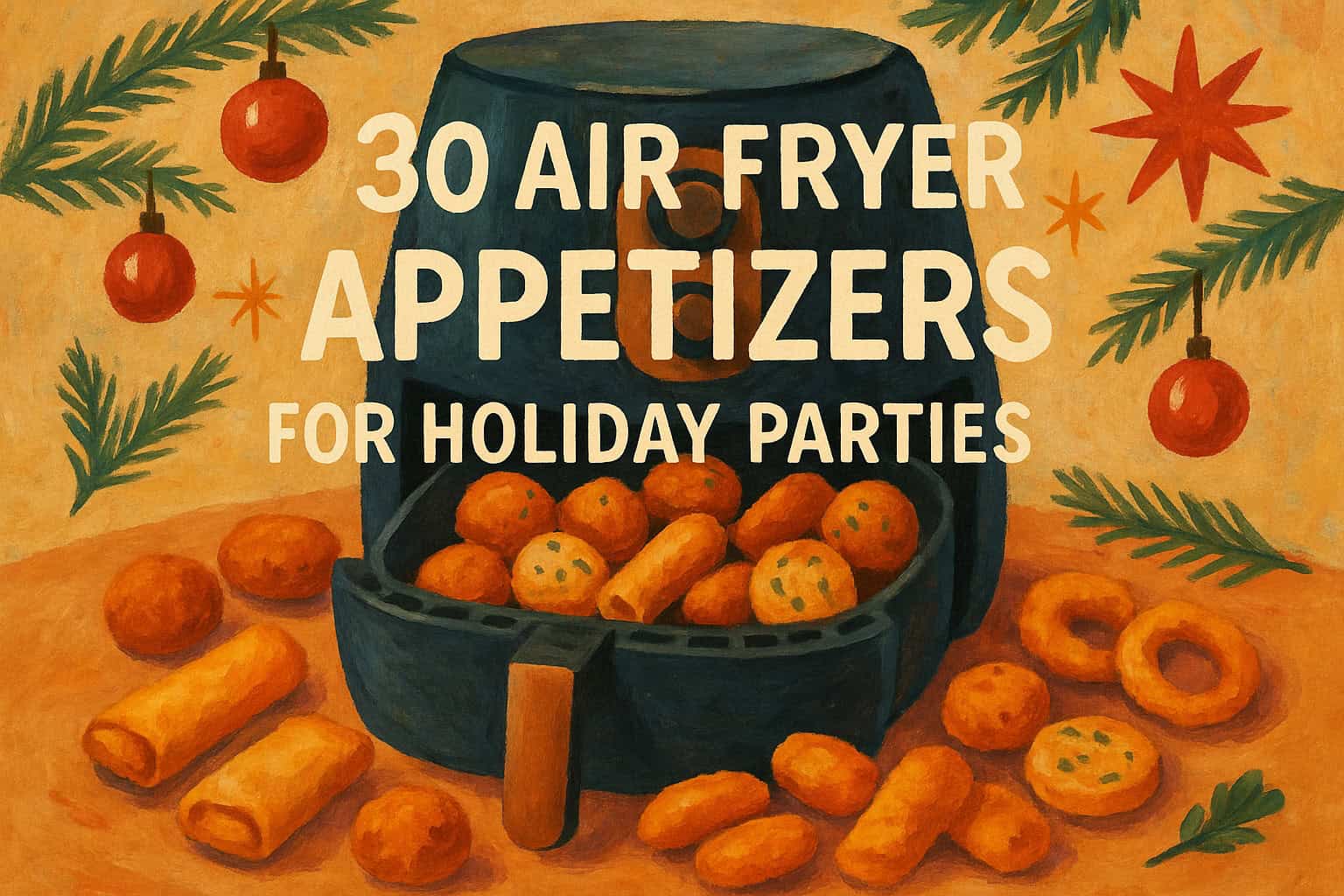 30 Air Fryer Appetizers for Holiday Parties 10