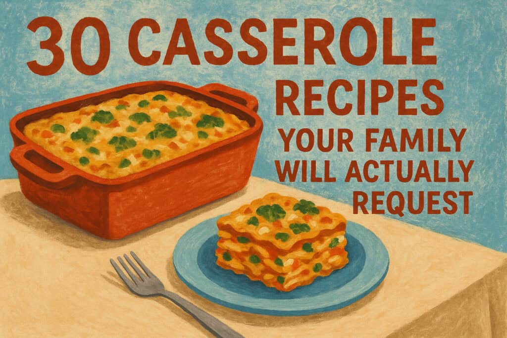 30 Casserole Recipes Your Family Will Actually Request