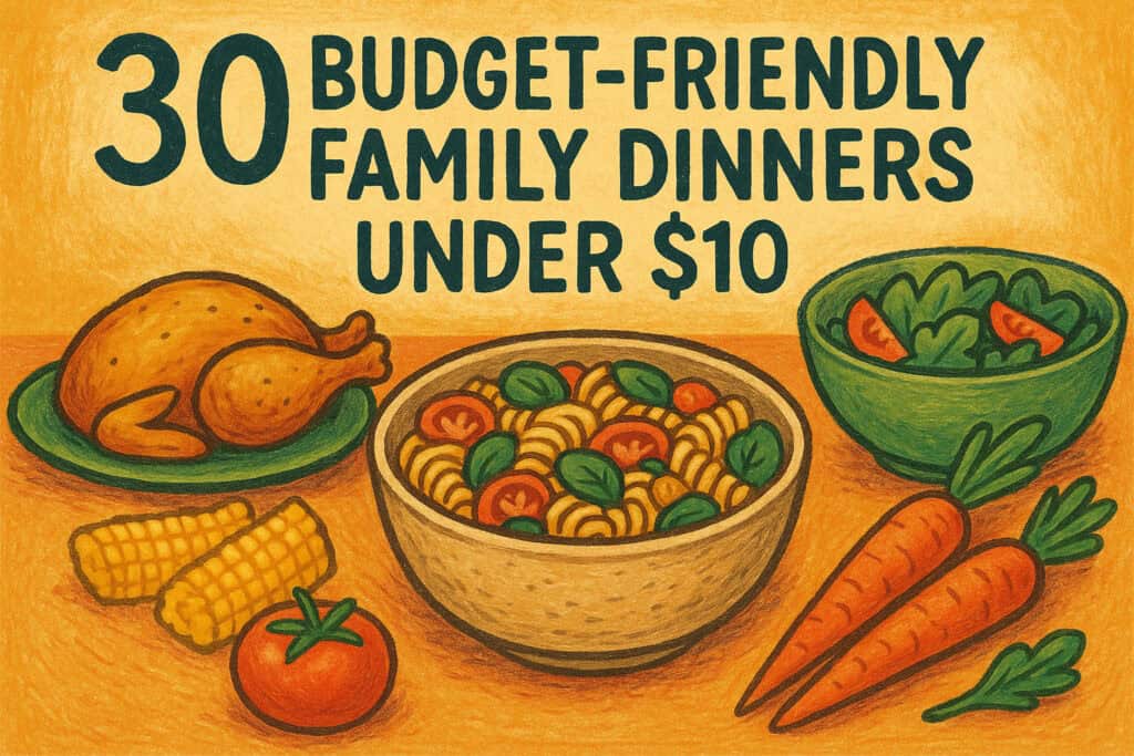 30 Budget-Friendly Family Dinners Under $10