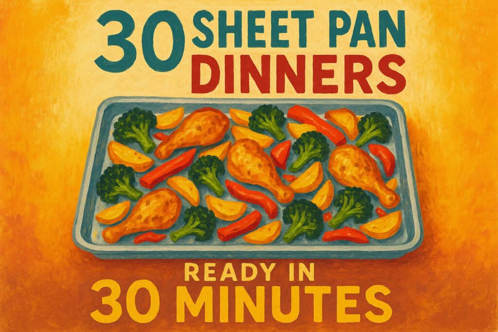 30 Sheet Pan Dinners Ready in 30 Minutes