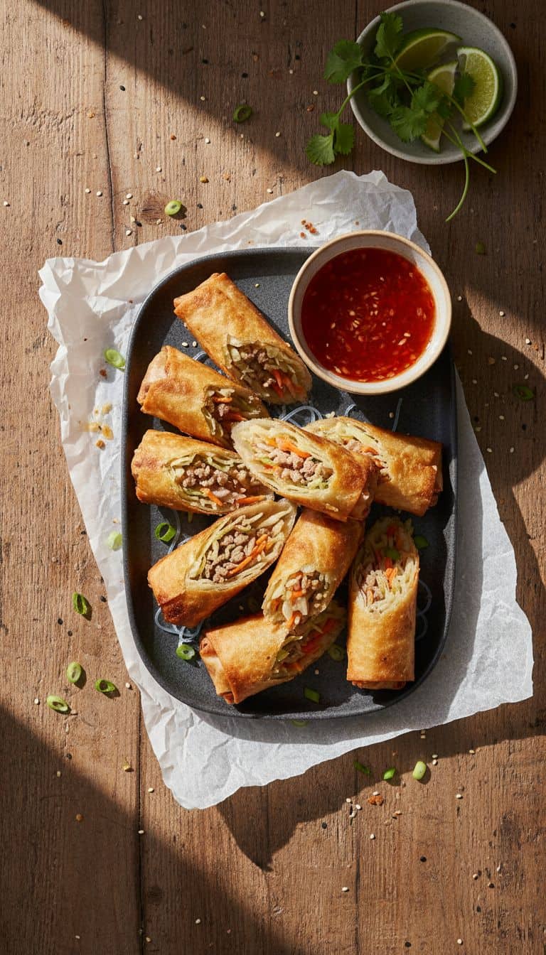 Air Fryer Egg Roll Appetizers