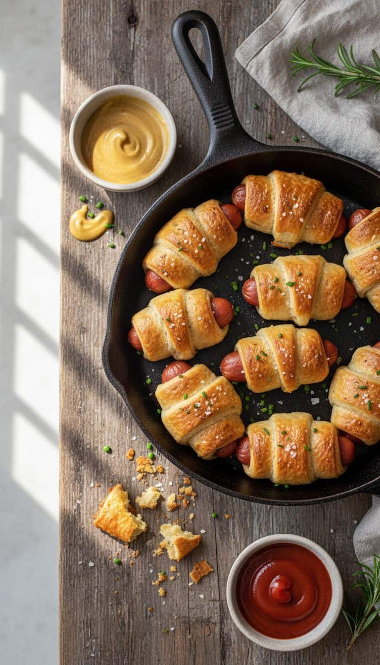 Air Fryer Pigs in a Blanket Appetizers