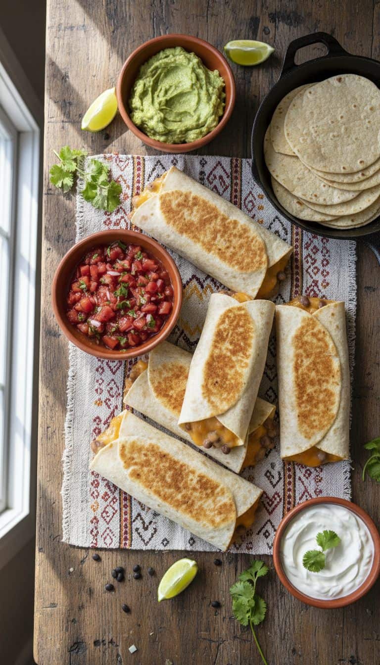 30 Budget-Friendly Family Dinners Under $10 82 Bean and Cheese Burrito Family Dinner