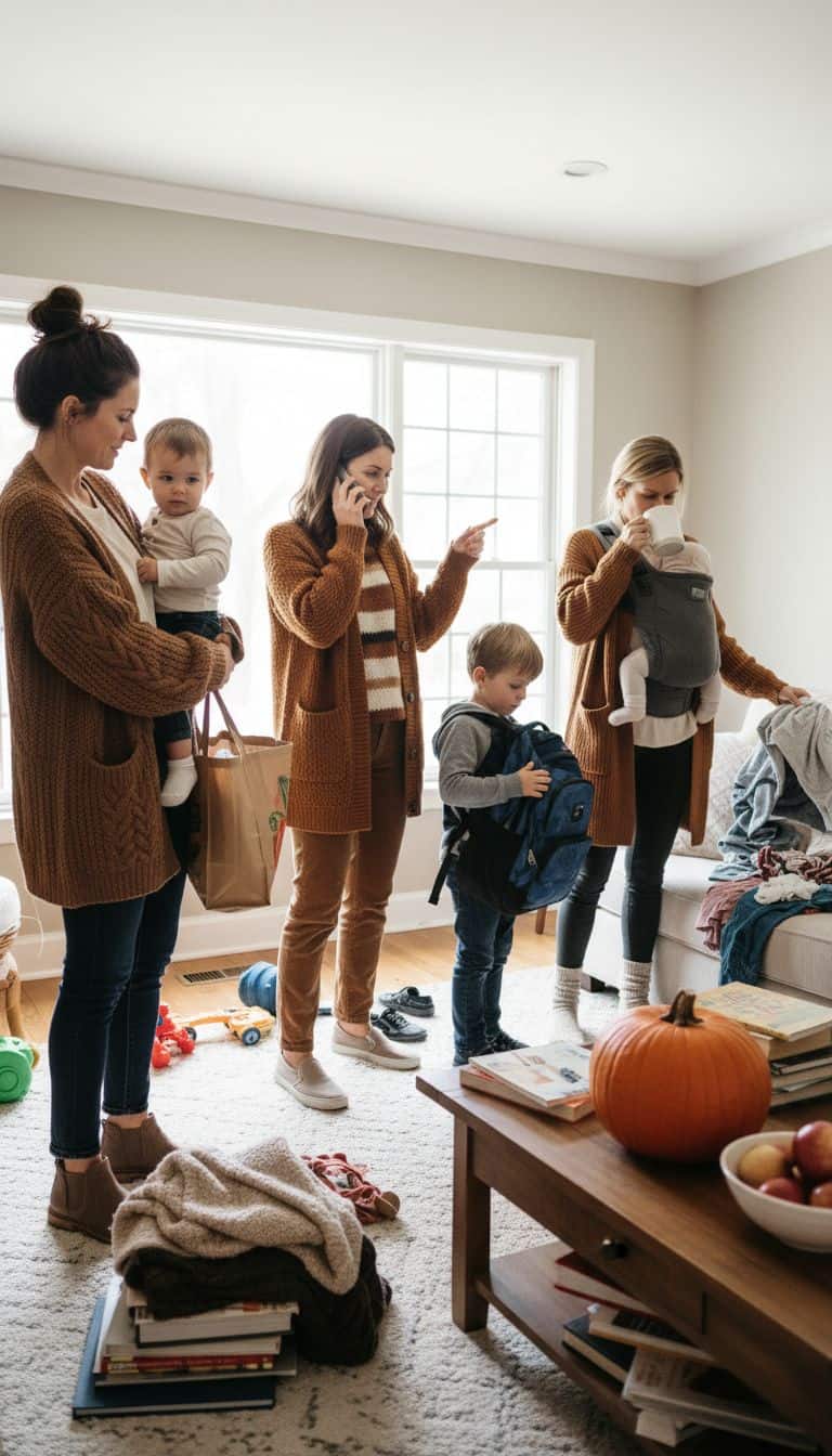 Brown Cardigan Cozy Fall Outfit