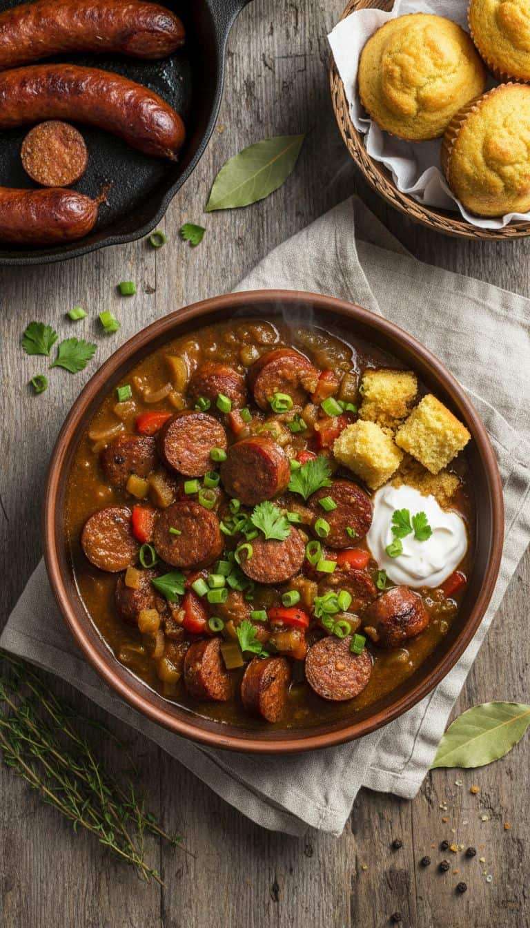 Cajun Andouille Sausage Stew