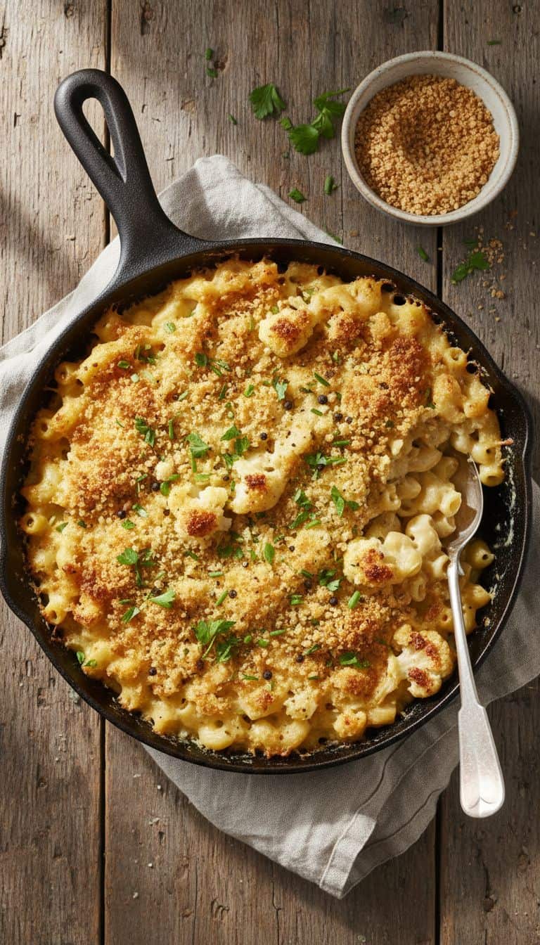 30 Casserole Recipes Your Family Will Actually Request 90 Cauliflower Mac and Cheese Casserole