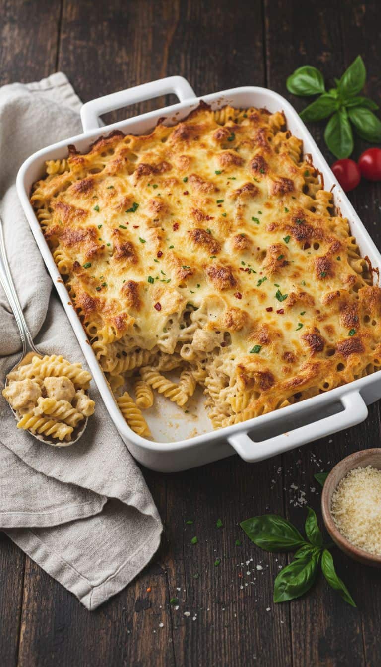 30 Casserole Recipes Your Family Will Actually Request 83 Chicken Alfredo Pasta Casserole