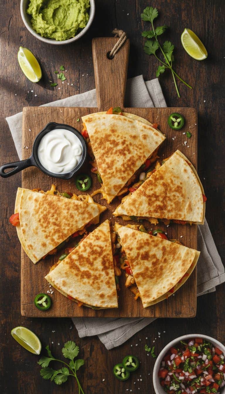 Chicken Quesadilla Comfort Food Dinner
