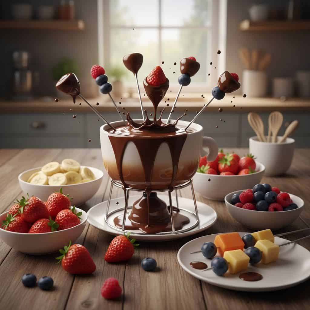 Chocolate Fondue Fruits