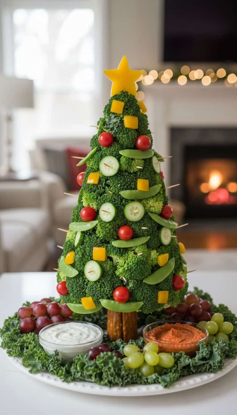 Christmas Tree Veggies