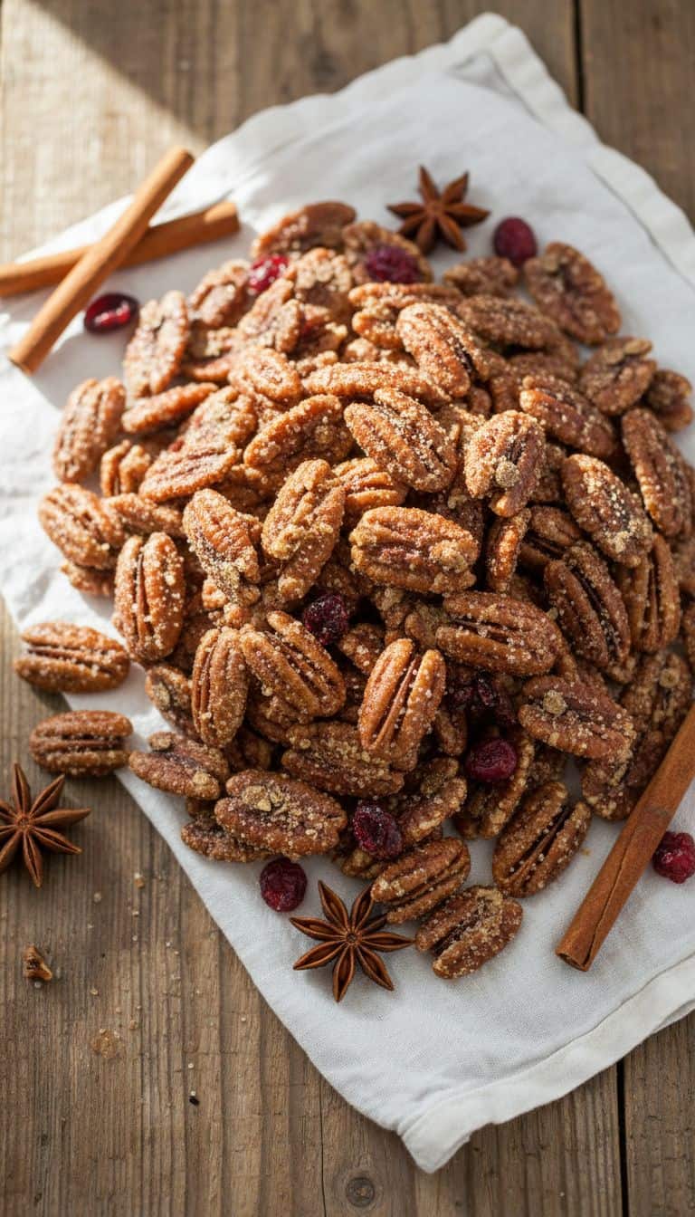 25 Holiday Candy Recipes That Make Great Gifts 75 Cinnamon Candied Pecans Holiday Candy