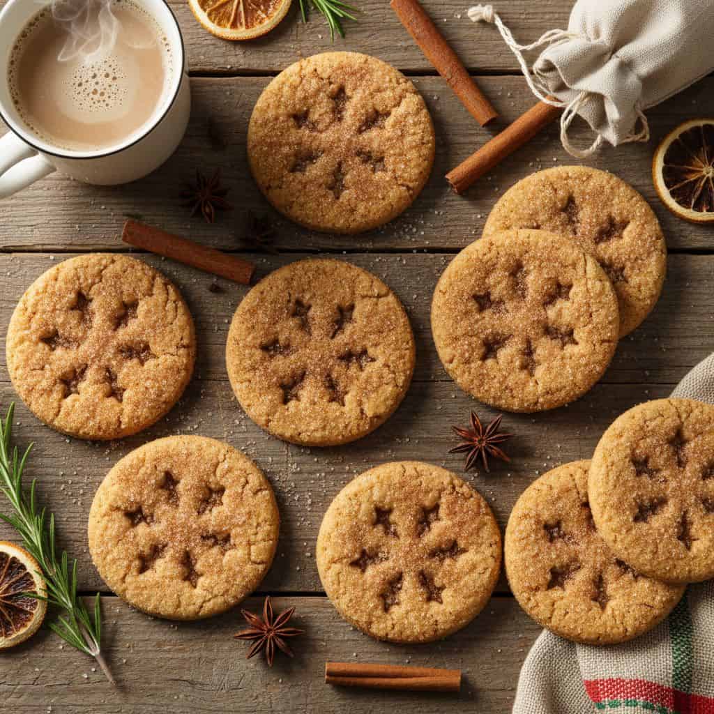 Cinnamon Sugar Christmas Cookies