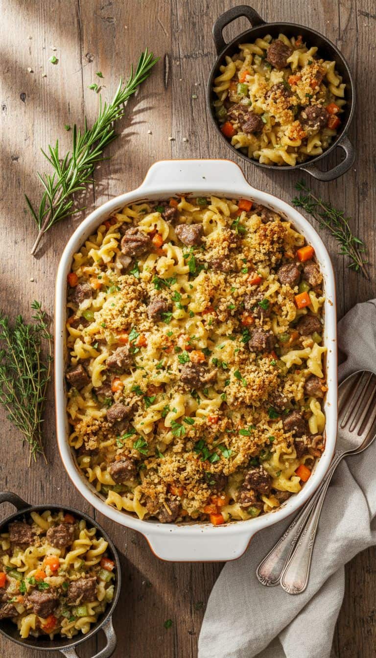 30 Casserole Recipes Your Family Will Actually Request 63 Classic Beef and Noodle Casserole