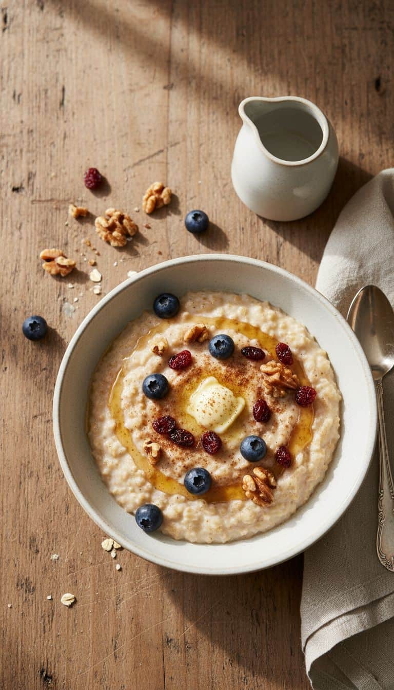 25 Warm Breakfast Ideas for Cold Mornings 52 Classic Oatmeal Warm Breakfast Bowl