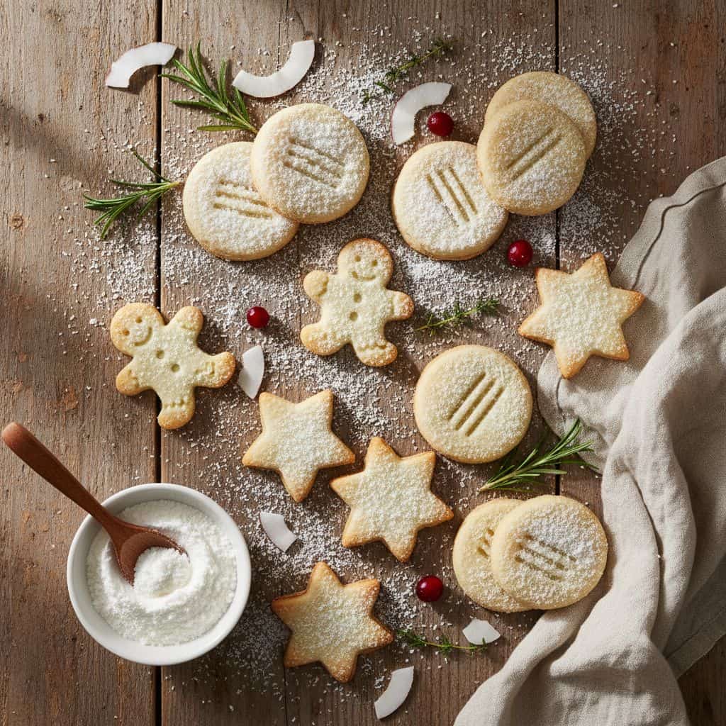 Coconut Flour Sugar-Free Holiday Cookies