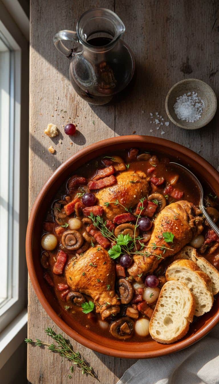 Coq au Vin Stew Recipe