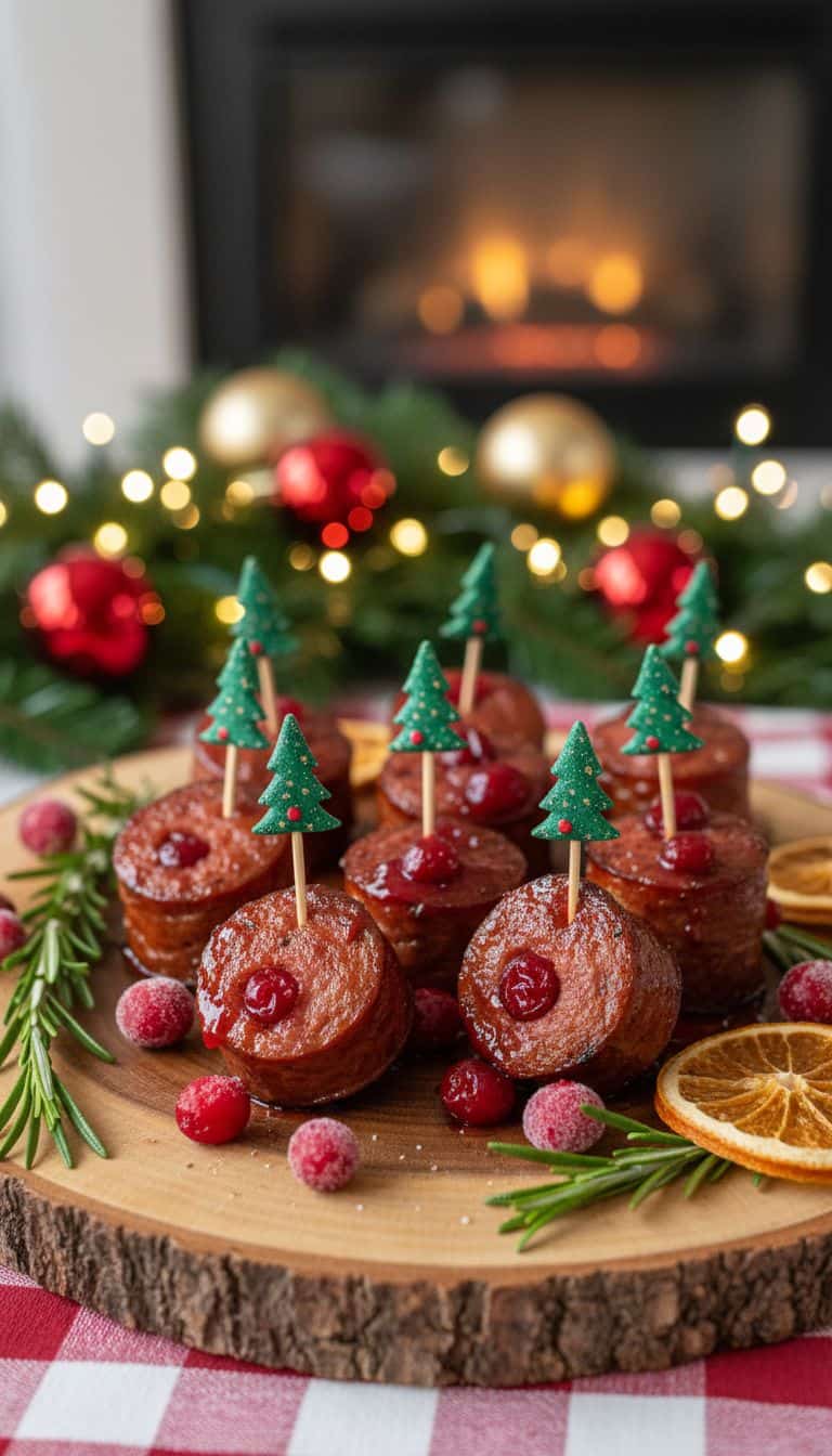 Cranberry Sausage Bites