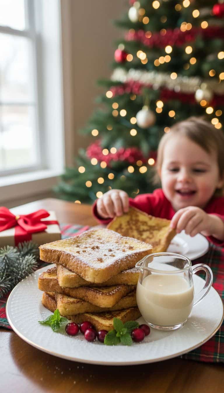 Easy Eggnog French Toast