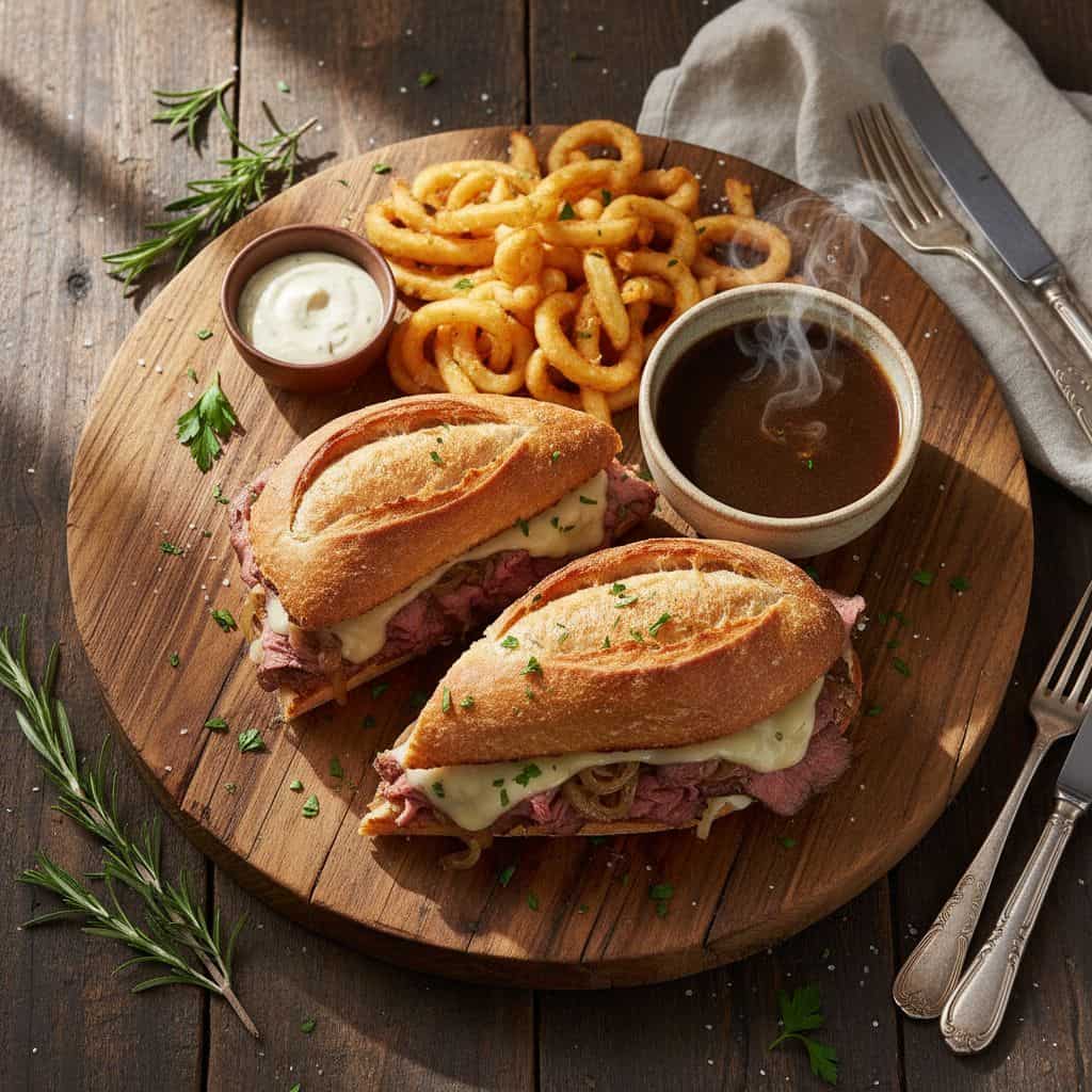 French Dip Hot Sandwich Recipe