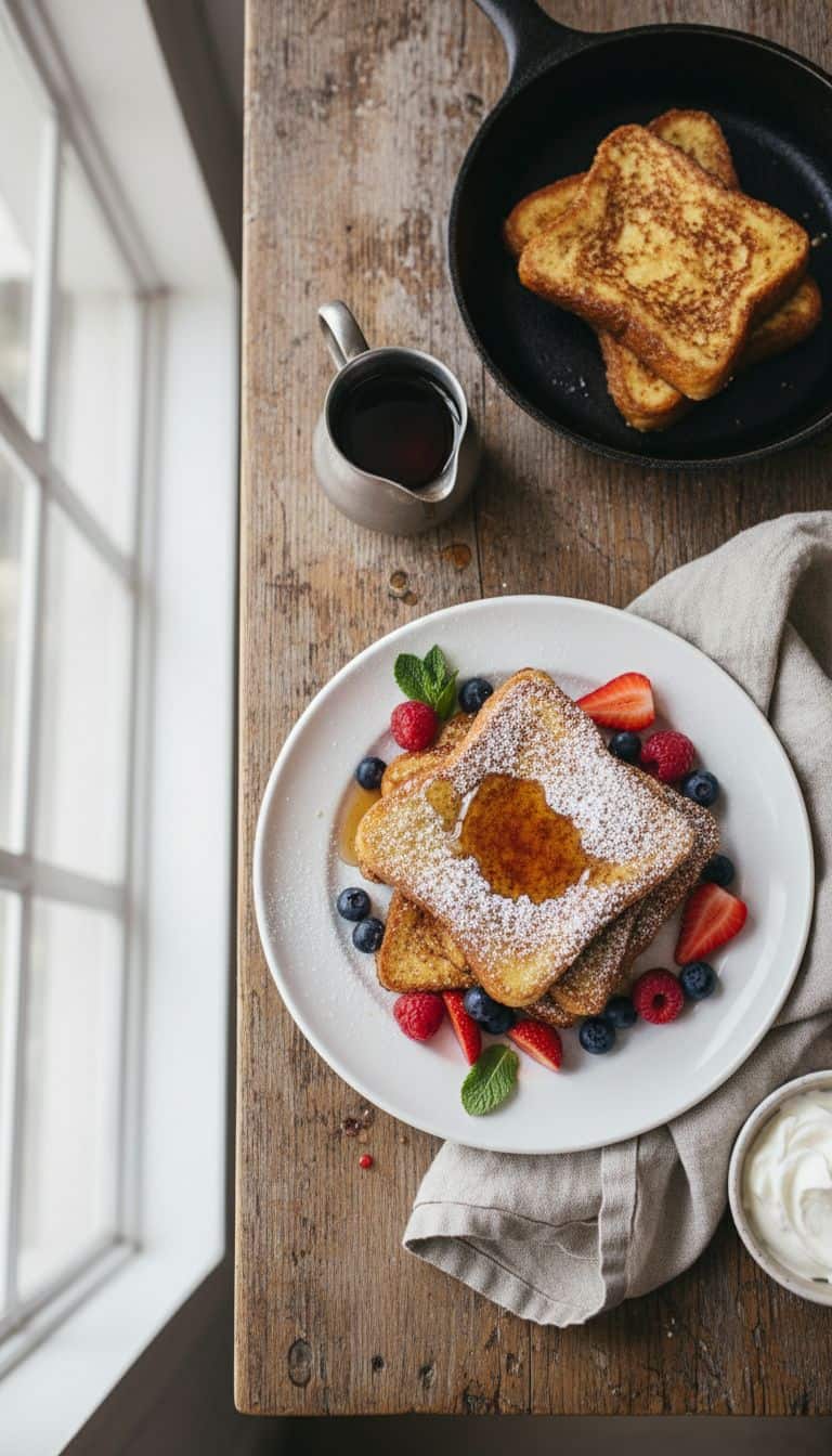 25 Warm Breakfast Ideas for Cold Mornings 55 French Toast Warm Breakfast Favorite