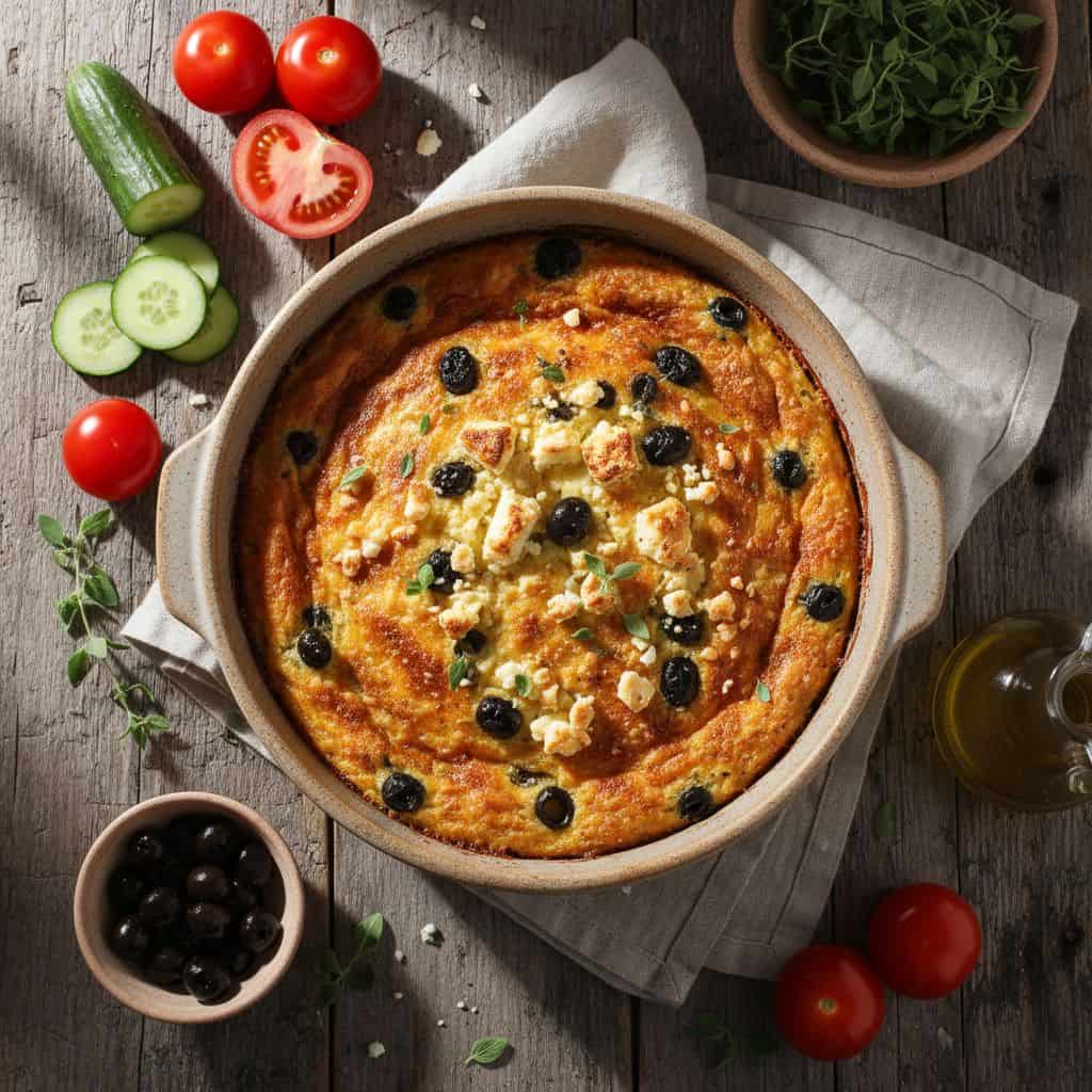 30 Freezer-Friendly Breakfast Casseroles to Save Your Mornings 83 Greek Breakfast Casserole with Olives