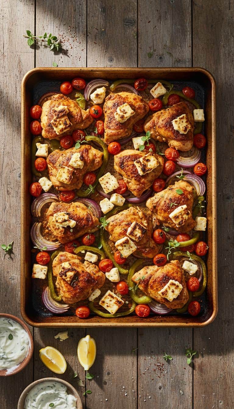 30 Sheet Pan Dinners Ready in 30 Minutes 71 Greek Chicken Sheet Pan Dinner