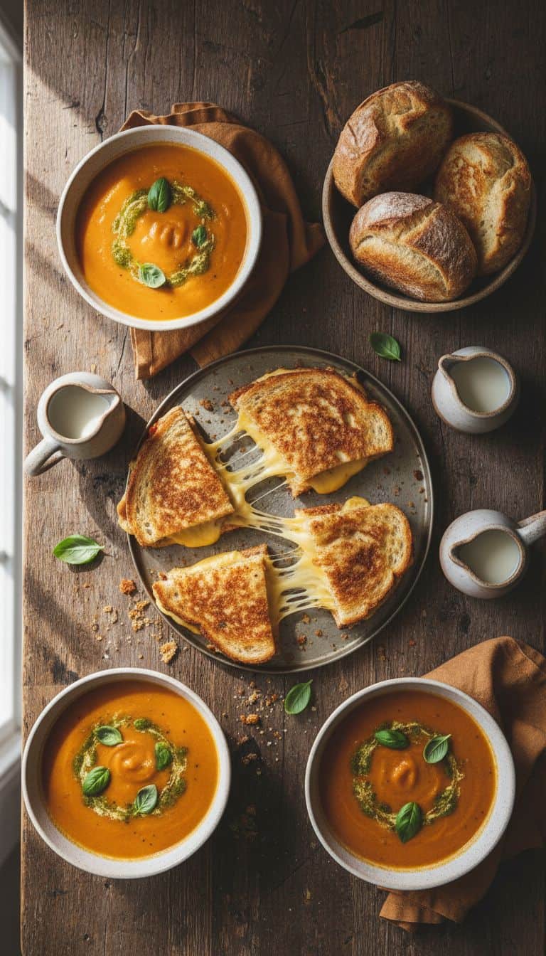 30 Budget-Friendly Family Dinners Under $10 84 Grilled Cheese and Soup Family Dinner