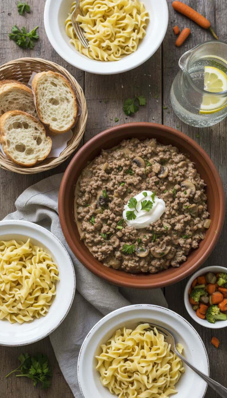 30 Budget-Friendly Family Dinners Under $10 90 Ground Beef Stroganoff Family Dinner
