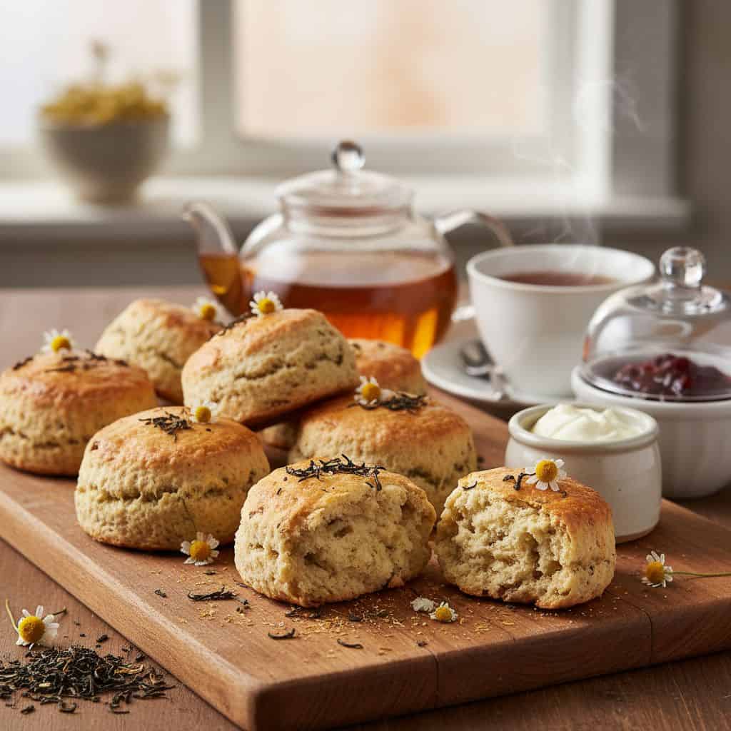 30 New Year's Day Brunch Recipes to Start Fresh 91 Herbal Tea Infused Scones