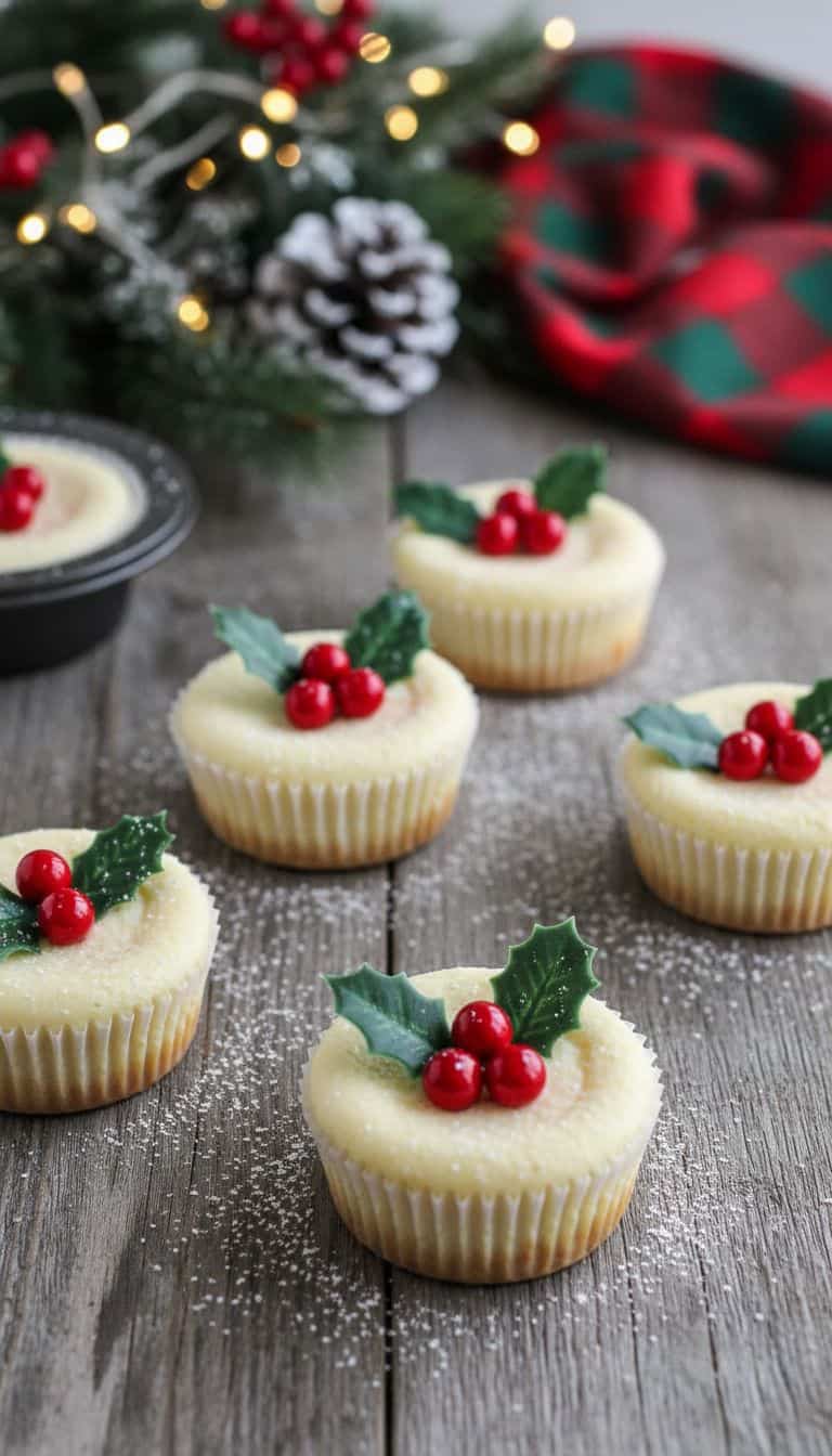 Holly Berry Cheesecake